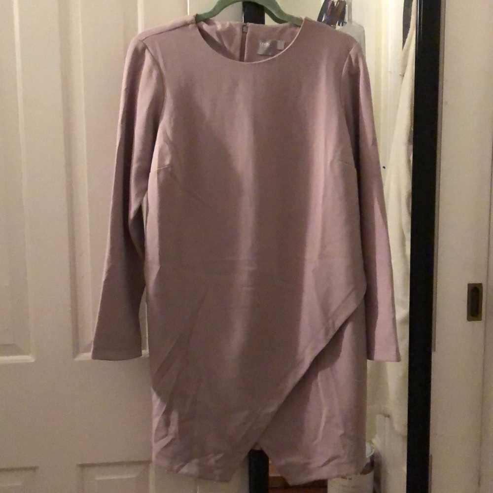 ASOS tulip skirt dress with slit sleeves